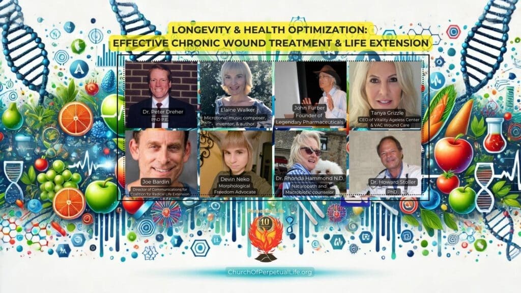 Longevity & Health Optimization: Effective Chronic Wound Treatment & Life Extension