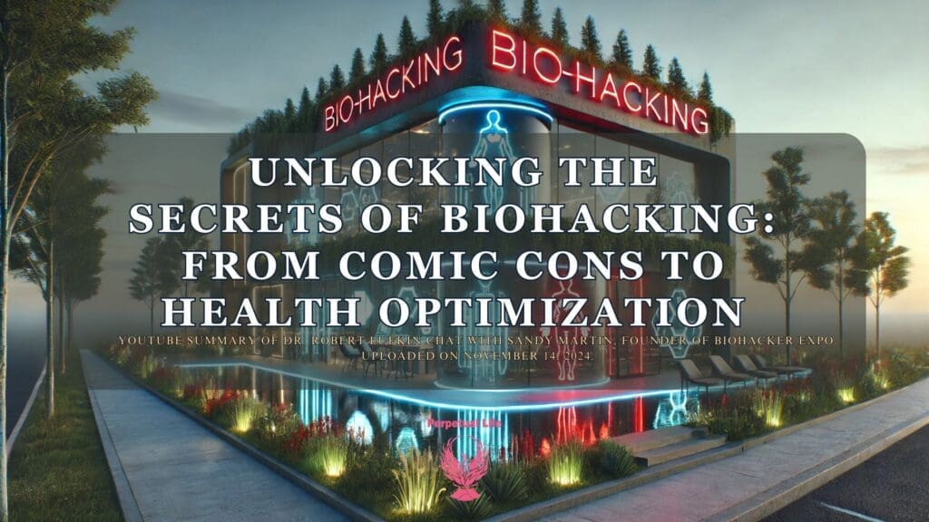 Biohacking Transformation,Health Optimization, Citizen Science in Wellness: Biohacking Transformation: Comic Cons to Health Optimization