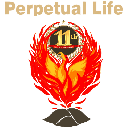 Church of Perpetual Life 11th Anniversary logo