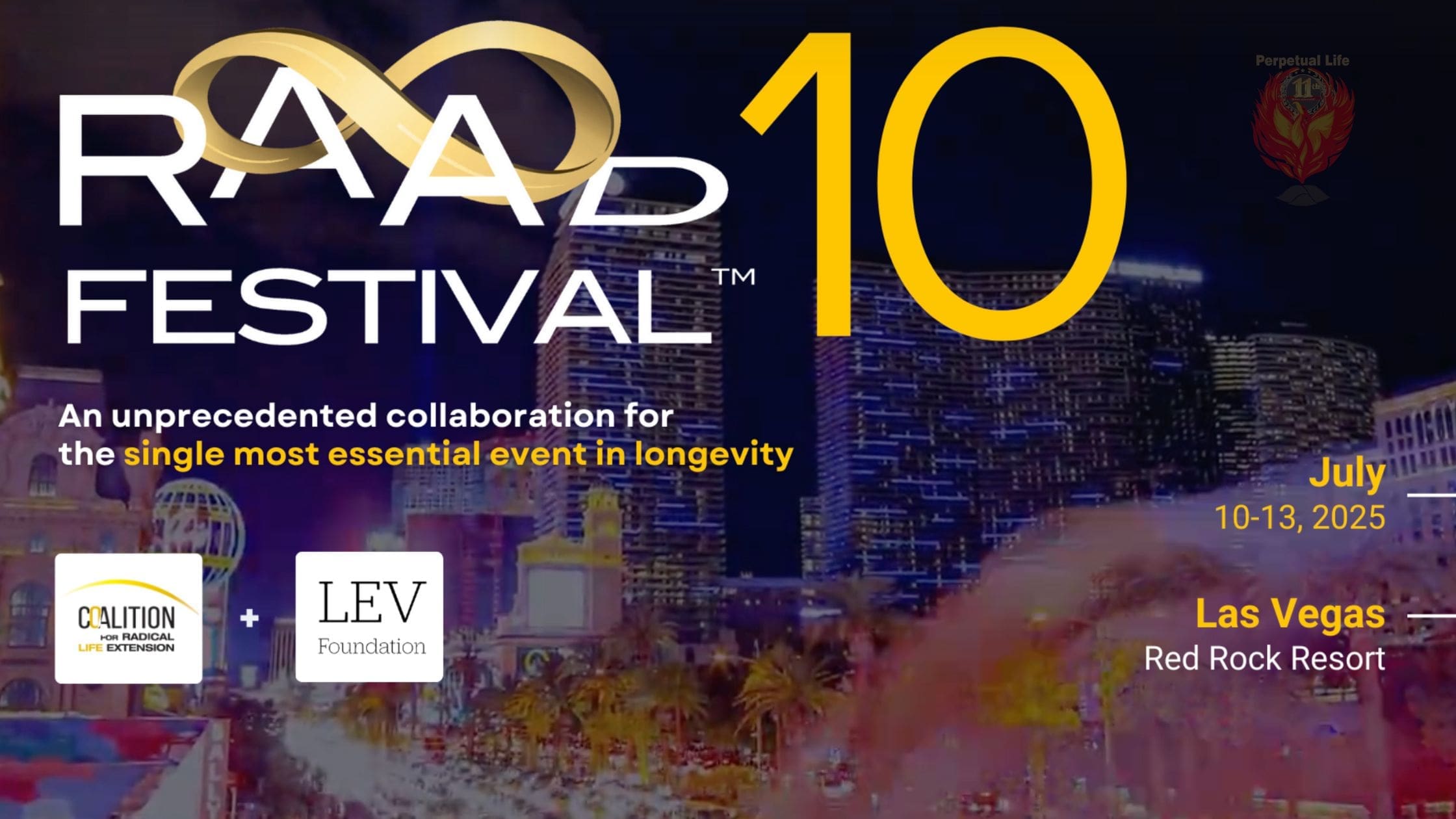 Longevity & Age Reversal Science | RAADfest 2025 Vegas