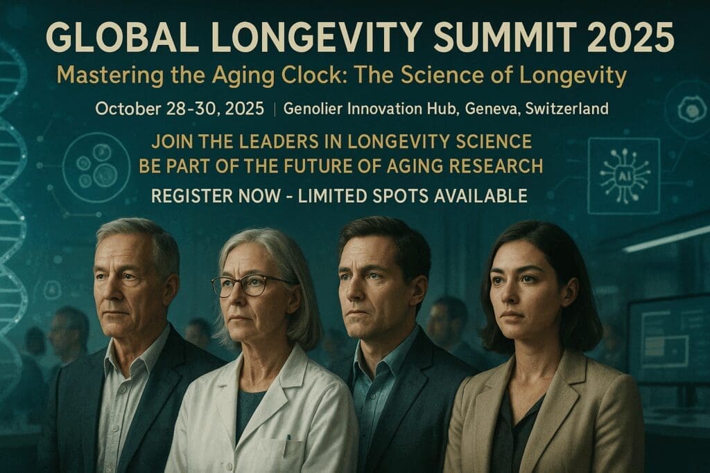 Global Longevity Summit 2025 - Mastering Aging Science and Longevity Innovations