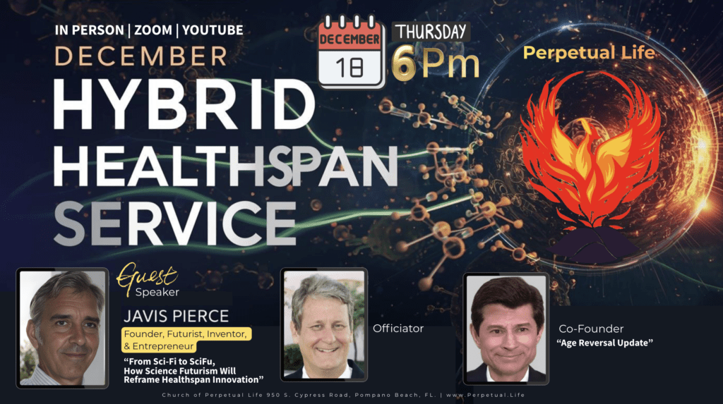 Hybrid Healthspan Service: A Gathering for Science Futurism and Longevity